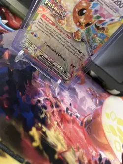Pokemon Eevee EX 075/131 --SV Prismatic Evolutions Holo Ultra Rare Card Stampted - Image 5