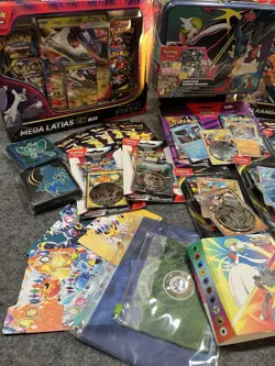 Pokemon TCG Sealed Lot Mega Evolution Obsidian Flames My Nintendo Etc + *See Des - Image 2