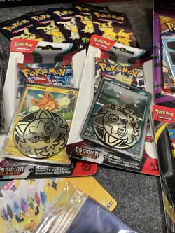 Pokemon TCG Sealed Lot Mega Evolution Obsidian Flames My Nintendo Etc + *See Des - Image 3