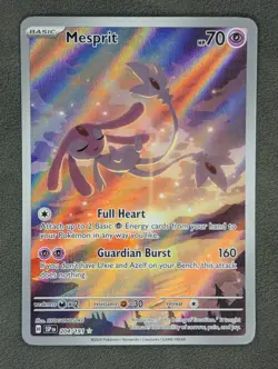 Mesprit - 204/191 Pokemon TCG Illustration Rare SV08: Surging Sparks Near Mint - Image 3