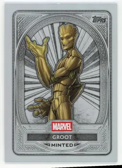 GROOT 2025 TOPPS MARVEL MINT #68 SILVER - Image 1
