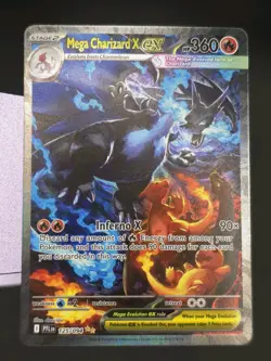 Pokemon Phantasmal Flame - Mega Charizard X ex 125/094 SIR (NEAR MINT) - Image 1