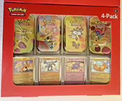 2x NEW Pokemon TCG: Scarlet & Violet 151 Mini Tin 4 Pack Sam's Club Exclusive - Image 2