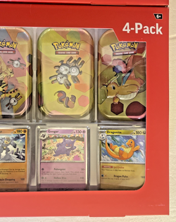 2x NEW Pokemon TCG: Scarlet & Violet 151 Mini Tin 4 Pack Sam's Club Exclusive - Image 4