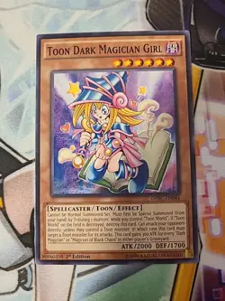Toon Dark Magician Girl - DPBC-EN044 - Common - 1st Edition - NM - Yugioh - Image 1