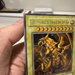 Yu-Gi-Oh! Secret Rare The Winged Dragon Of Ra DOD-001 Mint Near Mint God Card - Image 3