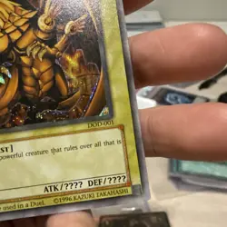 Yu-Gi-Oh! Secret Rare The Winged Dragon Of Ra DOD-001 Mint Near Mint God Card - Image 5