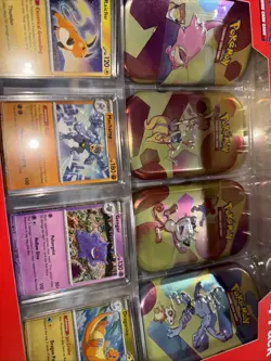 Pokemon Scarlet & Violet - 151 (4-Pack) Mini Tins w/ 4 Promo cards Sam's Sealed - Image 4