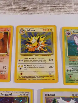Moltres, Forretress 7 Foil Rare Pokemon Cards there is 22 cards total ,set 4 - Image 3