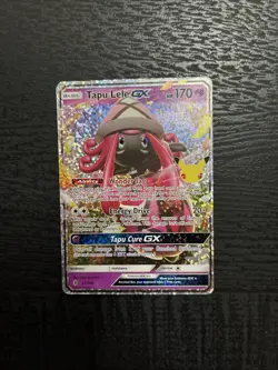 Pokemon TCG Tapu Lele GX 60/145 25th Anniversary Celebrations Card - Image 1