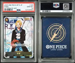 One Piece Card PSA10 Sabo OP13-120 Alternate Art 2025 Japanese - Image 1