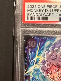 One Piece Card PSA10 Monkey D. Luffy P-041 Bandai Card Game Fest 2023 Japanese - Image 3