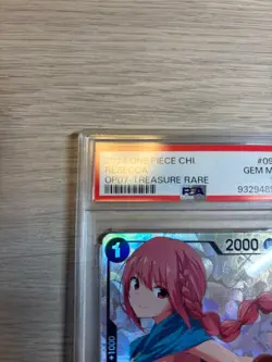 One Piece Card PSA10 Rebecca OP04-092 Treasure Rare 2024 Chinese - Image 2