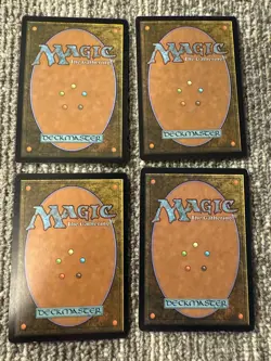 Magic The Gathering MTG Blue Card Lot Of 4 Quasiduplicate Merfolk Wizards Spells - Image 2