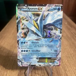 Pokemon TCG XY Ancient Origins Kyurem EX 25/98 Ultra Rare Holo Card NM - Image 1