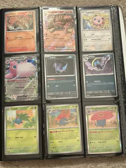Pokemon TCG 151 Complete 165/165 Set All 12 EX & Holo Cards (NM-M) Inc. Binder - Image 5
