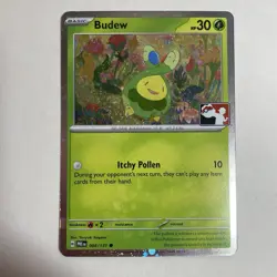 Pokemon TCG - Budew - Prize Pack Series Cards - Near Mint Holo - Image 3