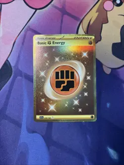 Fighting Energy - 258/198 - Pokemon Scarlet Violet Base Secret Rare Card VLP - Image 1
