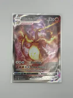 Pokemon TCG Charizard VMAX SWSH261 Sword & Shield Promo Holo Card NM Condition - Image 1