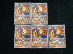 2024 Pokemon TCG Card Japanese SV5a 070/066 AR Infernape Lot*5 J6 - Image 1
