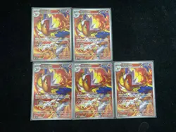 2024 Pokemon TCG Card Japanese SV5a 070/066 AR Infernape Lot*5 J6 - Image 2