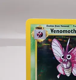1999 Pokemon Jungle 1st Edition Venomoth Holo Rare 13/64 NM Card - Image 4