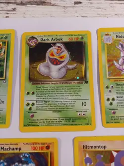 Machamp, Nidoking,7 Foil Rare Pokemon Cards there is 22 cards total ,set 2 - Image 4