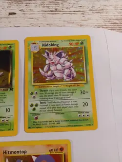 Machamp, Nidoking,7 Foil Rare Pokemon Cards there is 22 cards total ,set 2 - Image 5