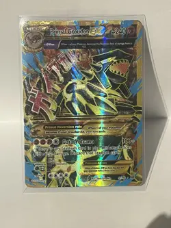 ERROR CARD!! Primal Groudon EX Ultra Rare 97/98 Ancient Origins Pokemon - Image 1