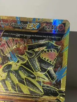 ERROR CARD!! Primal Groudon EX Ultra Rare 97/98 Ancient Origins Pokemon - Image 3