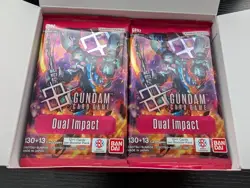 Gundam Card Game Sealed Booster Pack (x1) English - New Sealed Gd02 Pack - Image 1