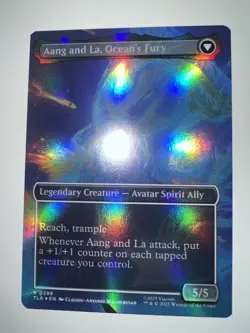 MTG Aang, Swift Savior (Borderless FOIL) - Avatar, The Last Airbender - NM - Image 2