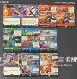 Magic MTG The Clone Saga Maximum Carnage Borderless Marvel Spider-Man Lot*10 - Image 1