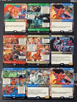 Magic MTG The Clone Saga Mary Jane Watson Borderless Marvel Spider-Man Lot*9 - Image 1