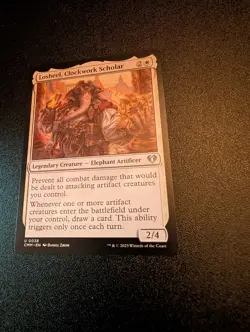 Losheel, Clockwork Scholar Commander Masters Regular - NM #38 MTG CMM - Image 1