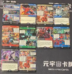 Magic MTG Origins of Spider-Man Borderless Foil Marvel Spider-Man Lot*10 - Image 1