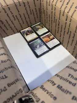 ??17lbs+ 4200+ UNSEARCHED Magic The Gathering Bulk Lot LP/NM w/ Rares & Foils? - Image 2