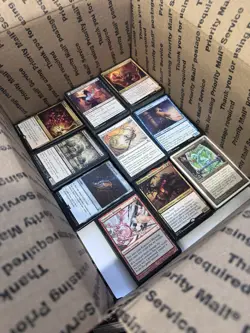 ??17lbs+ 4200+ UNSEARCHED Magic The Gathering Bulk Lot LP/NM w/ Rares & Foils? - Image 3
