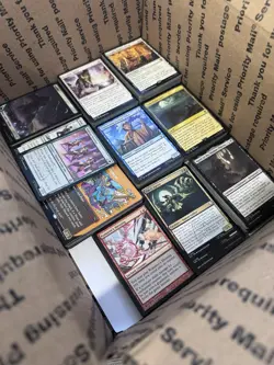 ??17lbs+ 4200+ UNSEARCHED Magic The Gathering Bulk Lot LP/NM w/ Rares & Foils? - Image 4