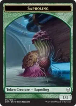 Saproling Token (012) - Dominaria #12/16 MTG Magic The Gathering - Image 1