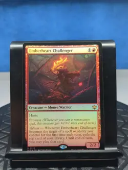 Emberheart Challenger Bloomburrow Foil - Image 1