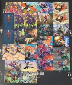 Magic MTG Green Goblin Secret Identity /54 Marvel Spider-Man Art Series Lot*27 - Image 1