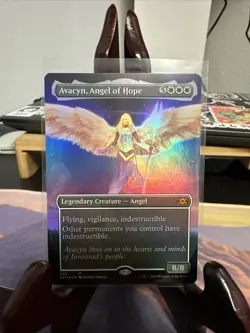 Avacyn, Angel of Hope (Borderless) Double Masters Foil - Image 1