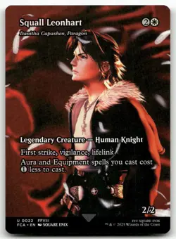 Squall Leonhart - Danitha Capashen, Paragon (Showcase) #22 MTG Final Fantasy NM - Image 1