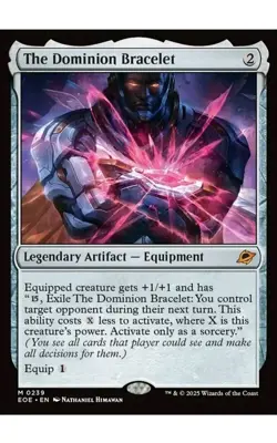 1x MTG The Dominion Bracelet - Edge of Eternities Mythic! NM Mint! Ships Fast! - Image 1