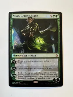 Nissa, Genesis Mage - FOIL - MTG Hour of Devastation - LP - Image 1