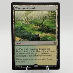 Magic MTG: Windswept Heath - Khans Of Tarkir (KTK) #248 (Near Mint) Rare - Image 1