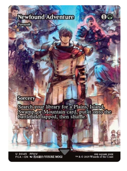 Newfound Adventure - Farseek - Showcase Final Fantasy MTG - Image 1
