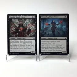MTG Malakir Blood-Priest & Marauding Blight-Priest 2020 Zendikar Rising LP - Image 1