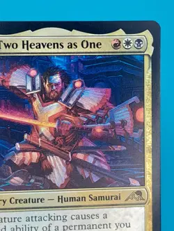 MTG Magic The Gathering Isshin, Two Heavens As One Foil Rare Mardu Commander NM - Image 4